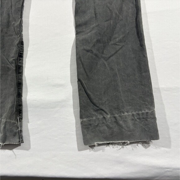 James Perse Canvas 5 Pocket Pants Mens Gray Button Fly Slim Straight Sz 30 USA - Picture 12 of 14